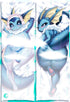 Vaporeon Dakimakura Body pillow case